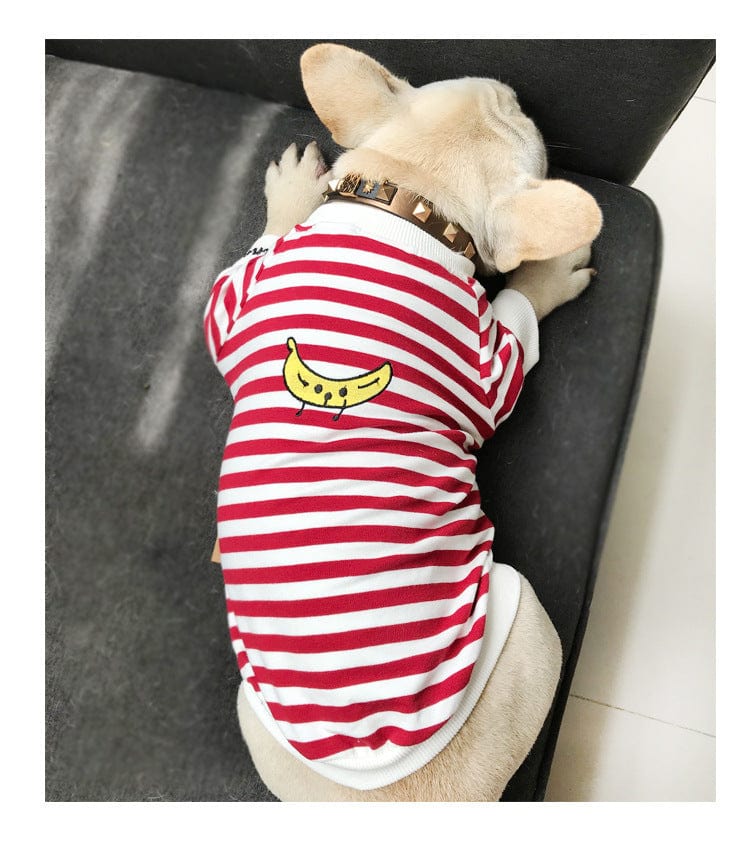 Adult pet striped parent-child outfit - 95noo5