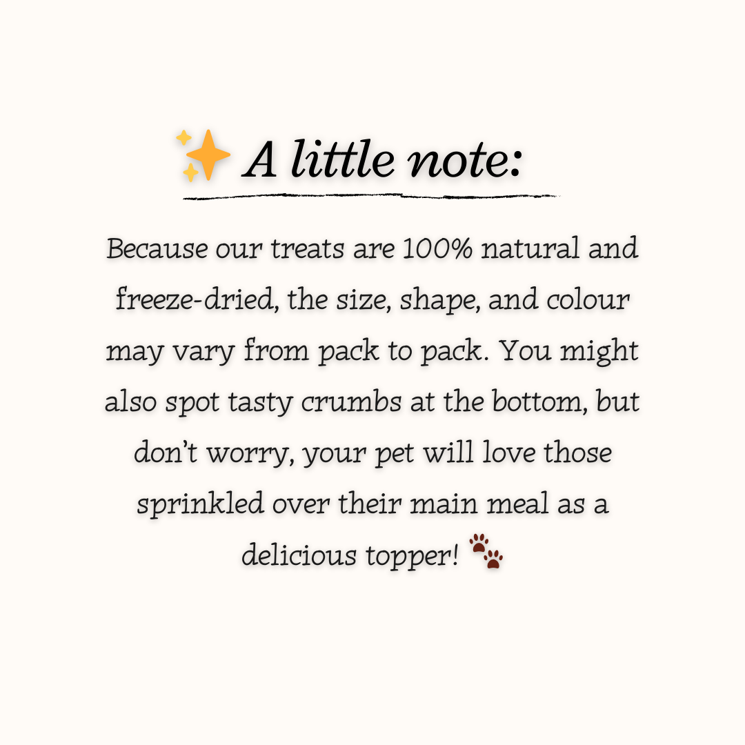 "Ducky Delights" 100% Freeze-Dried Duck Meat- 40g pouch - 95noo5