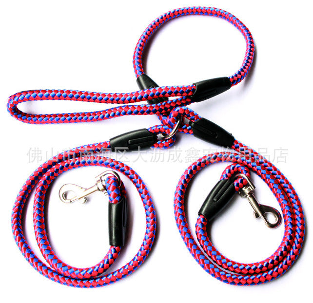 Double-Ended Dog Lead – Training & Walking Pet Leash - 95noo5