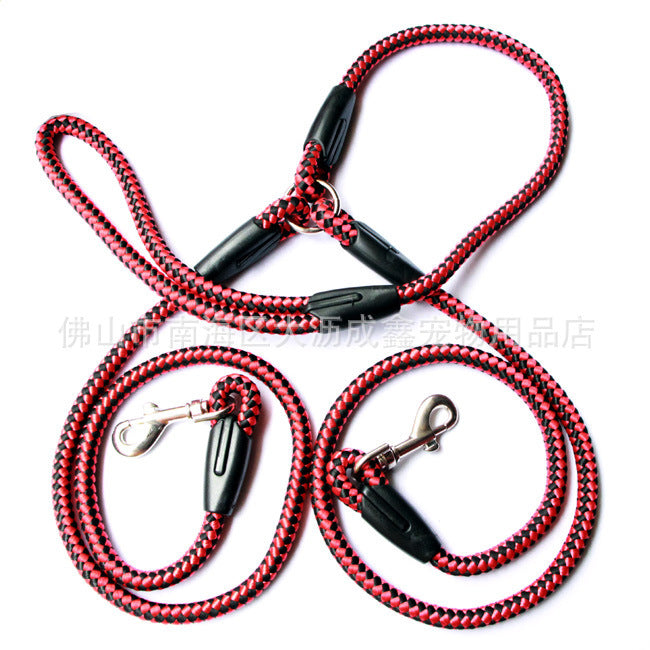 Double-Ended Dog Lead – Training & Walking Pet Leash - 95noo5