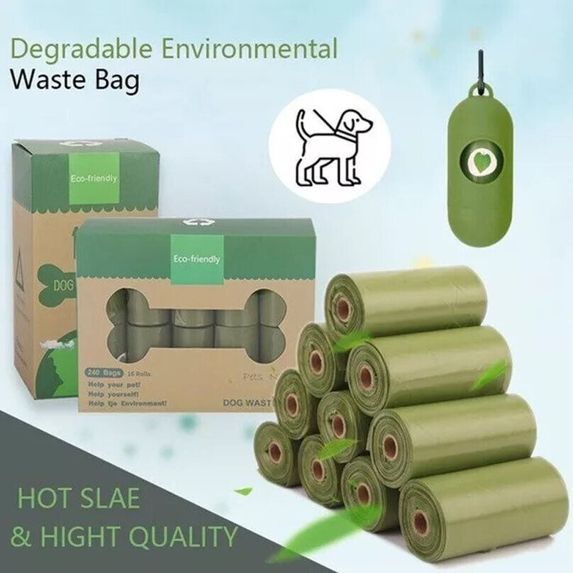 Biodegradable Dog Poo Bags Scented Pet Poo Waste Bags Degradable Garbage Bag - 95noo5