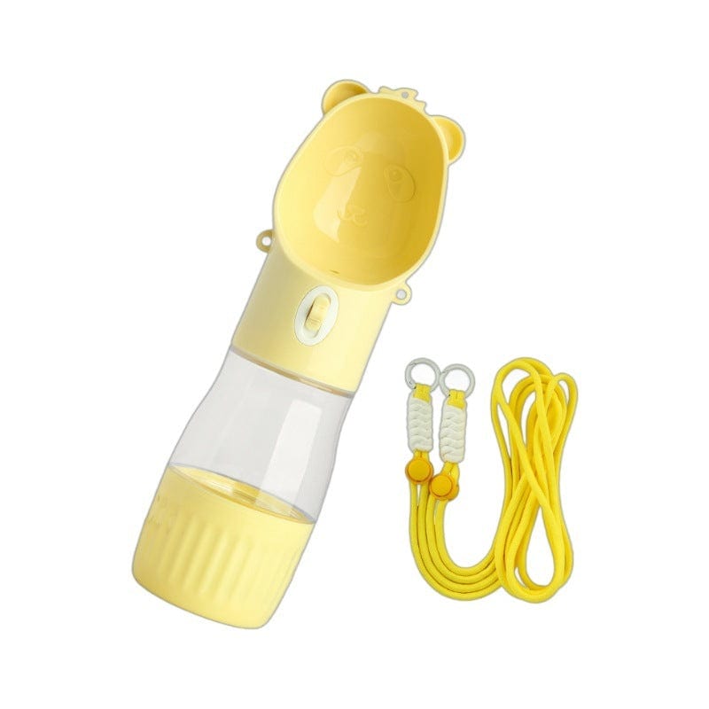 2 In 1 Portable Dog Water Bottle For Small Big Dogs Cat Outdoor - 95noo5