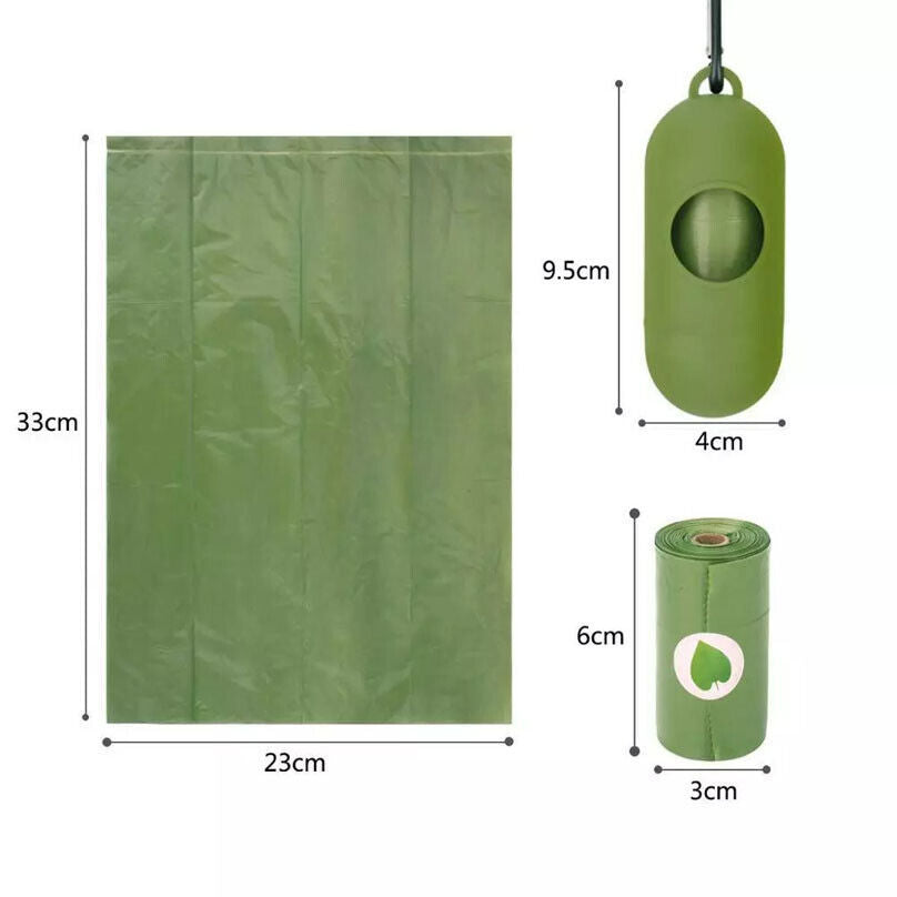 Biodegradable Dog Poo Bags Scented Pet Poo Waste Bags Degradable Garbage Bag - 95noo5