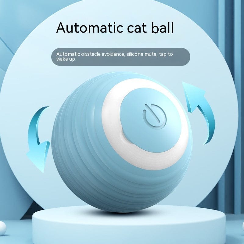 Automatic Moving Bouncing Rolling Ball Smart Cat Toy Ball Self-Moving Kitten Toy For Indoor Cat Kitten - 95noo5
