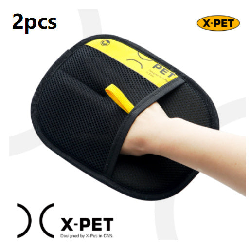Electrostatic Pet Hair Remover Glove - Reusable Electrostatic Pet Hair Removal Gloves for Couch, Carpet, Double Sided Grooming Glove for Cat & Dog Hair, Upgraded Static Technology Removal Tool - 95noo5