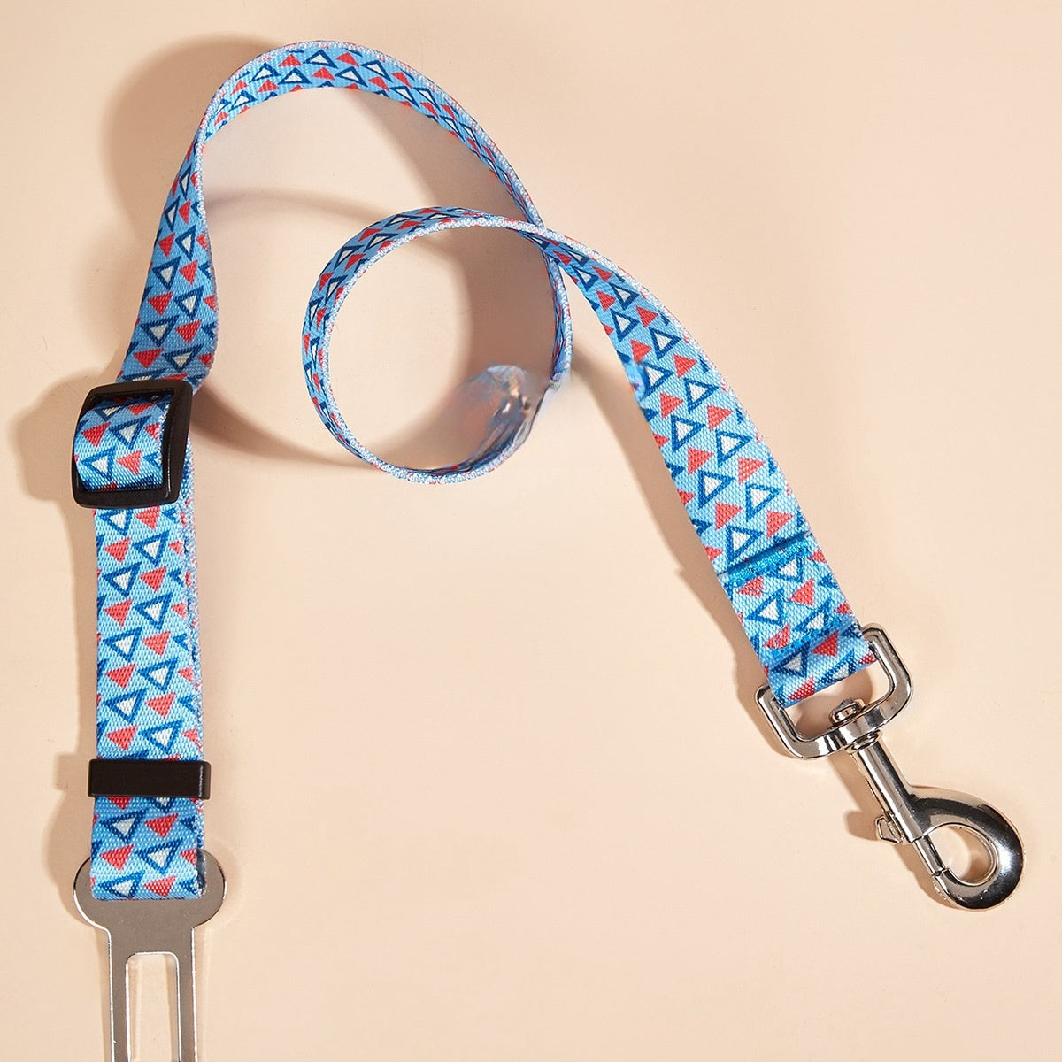 New Printed Pet Car Seat Belt Dog Hand Holding Rope Nylon Car Pet Supplies - 95noo5