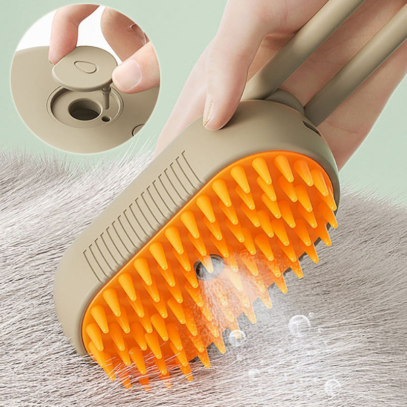 Cat Steam Brush Steamy Dog Brush 3 In 1 Electric Spray Cat Hair Brushes For Massage Pet Grooming Comb Hair Removal Combs Pet Products - 95noo5