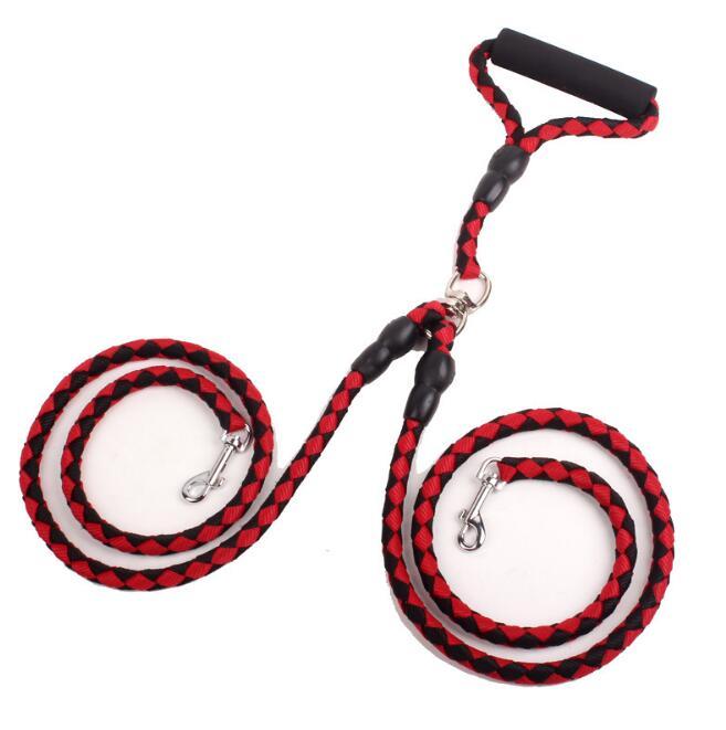 Double-Ended Dog Lead – Training & Walking Pet Leash - 95noo5