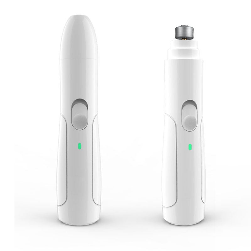 USB Rechargeable Pet Nail Grinder – Quiet Electric Dog & Cat Clipper - 95noo5