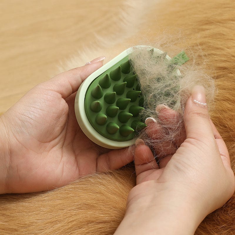 Soft Silicone Pets Hair Remover Comb Handheld Bath Shower Hair Shampoo Massage Brush For Dogs Cats Cleaning Tools Pet Products - 95noo5