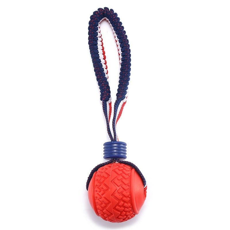 Interactive Dog Toy Ball Interactive Teether With Rope Dog Ball Pet Supplies Chewing Ball Training For Living Room Lake Beach Pets Products - 95noo5