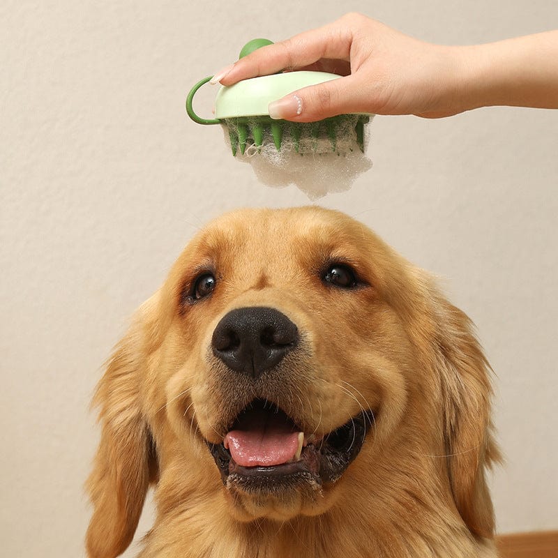 Soft Silicone Pets Hair Remover Comb Handheld Bath Shower Hair Shampoo Massage Brush For Dogs Cats Cleaning Tools Pet Products - 95noo5