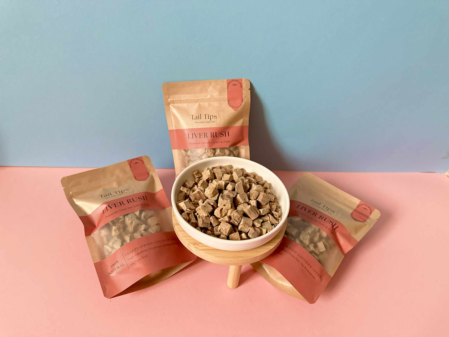 "Liver Rush" 100% Freeze-Dried Chicken Liver- 50g Pouch - 95noo5