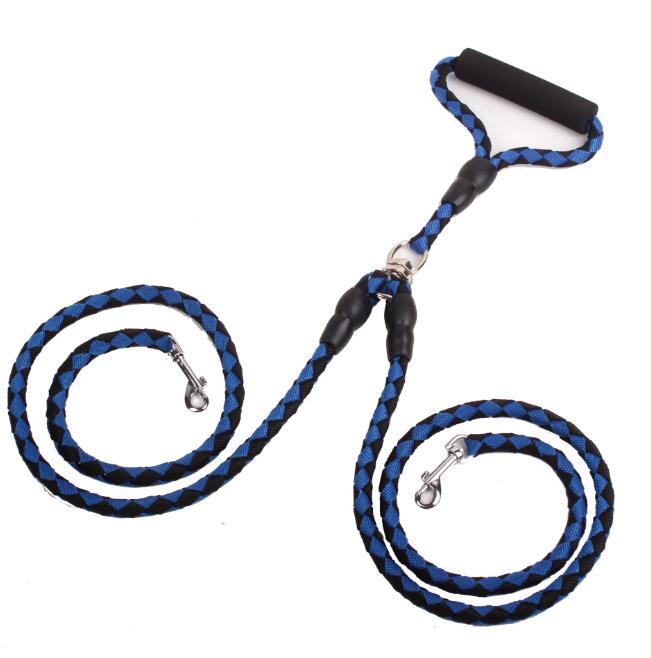 Double-Ended Dog Lead – Training & Walking Pet Leash - 95noo5