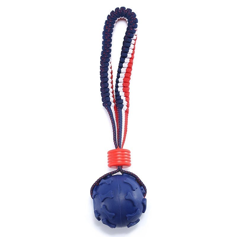 Interactive Dog Toy Ball Interactive Teether With Rope Dog Ball Pet Supplies Chewing Ball Training For Living Room Lake Beach Pets Products - 95noo5