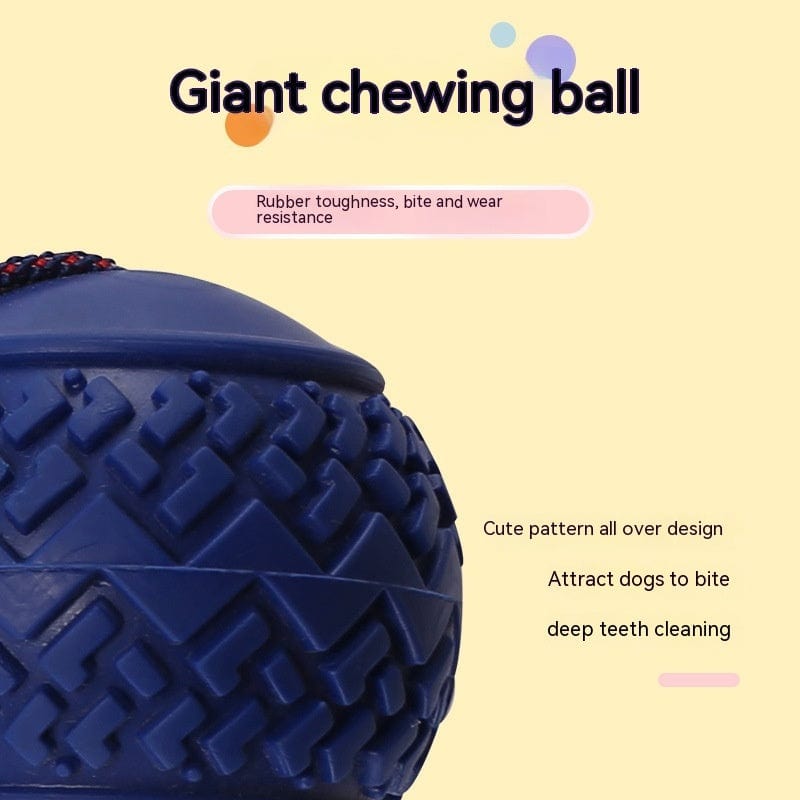 Interactive Dog Toy Ball Interactive Teether With Rope Dog Ball Pet Supplies Chewing Ball Training For Living Room Lake Beach Pets Products - 95noo5