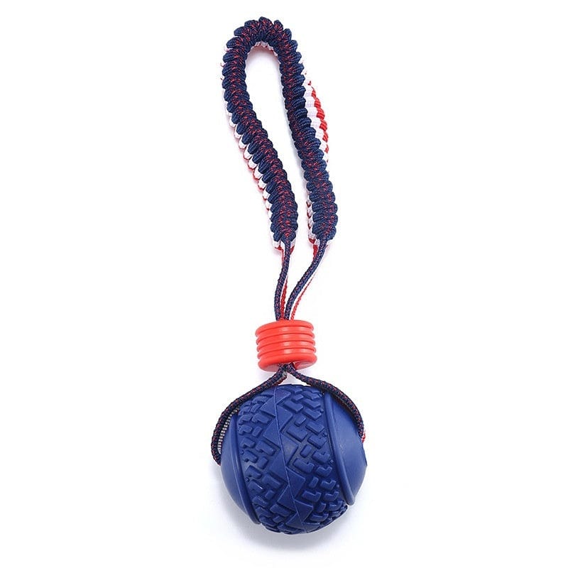 Interactive Dog Toy Ball Interactive Teether With Rope Dog Ball Pet Supplies Chewing Ball Training For Living Room Lake Beach Pets Products - 95noo5