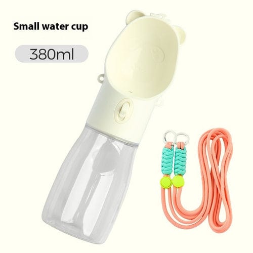 2 In 1 Portable Dog Water Bottle For Small Big Dogs Cat Outdoor - 95noo5