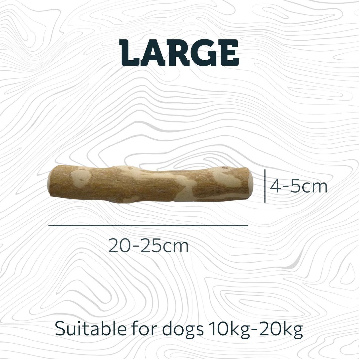 Natural Coffee Wood Dog Chews - 95noo5