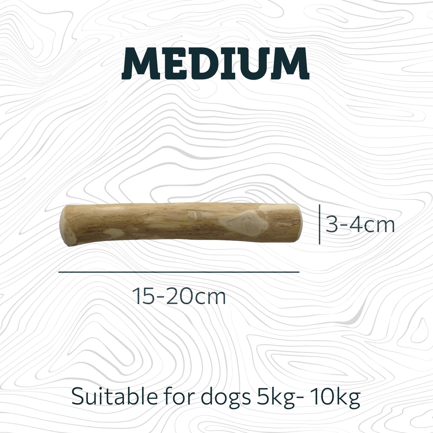 Natural Coffee Wood Dog Chews - 95noo5