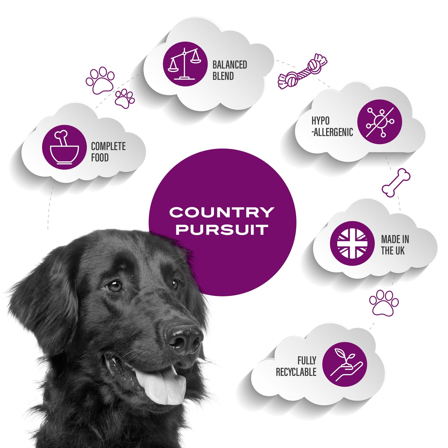 Country Pursuit Lamb, Rice & Tripe - Premium Range - 95noo5
