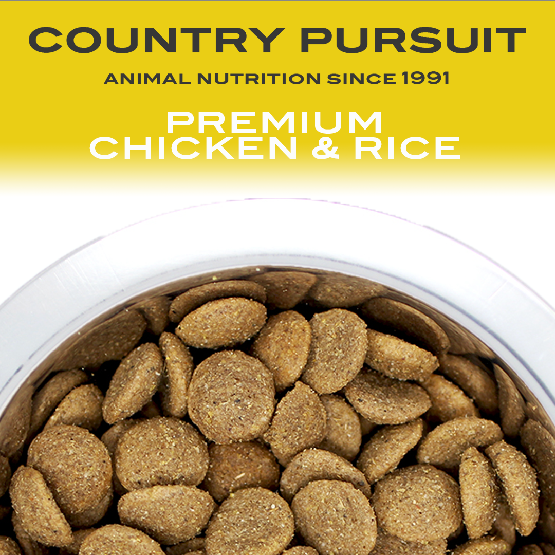 Premium Chicken & Rice Adult Dry Dog Food - 95noo5