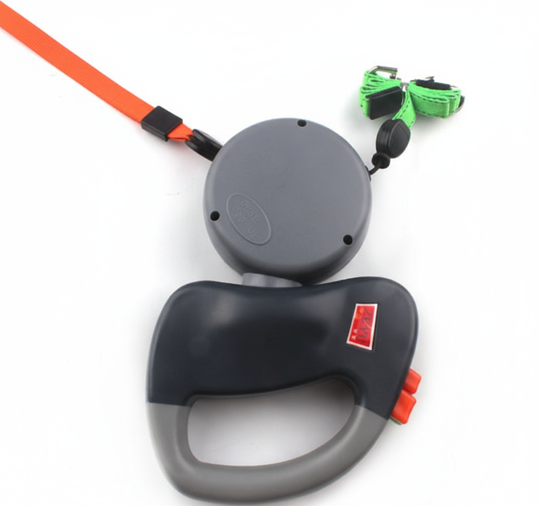 Retractable Dual Pet Dog Walking Leash - 95noo5