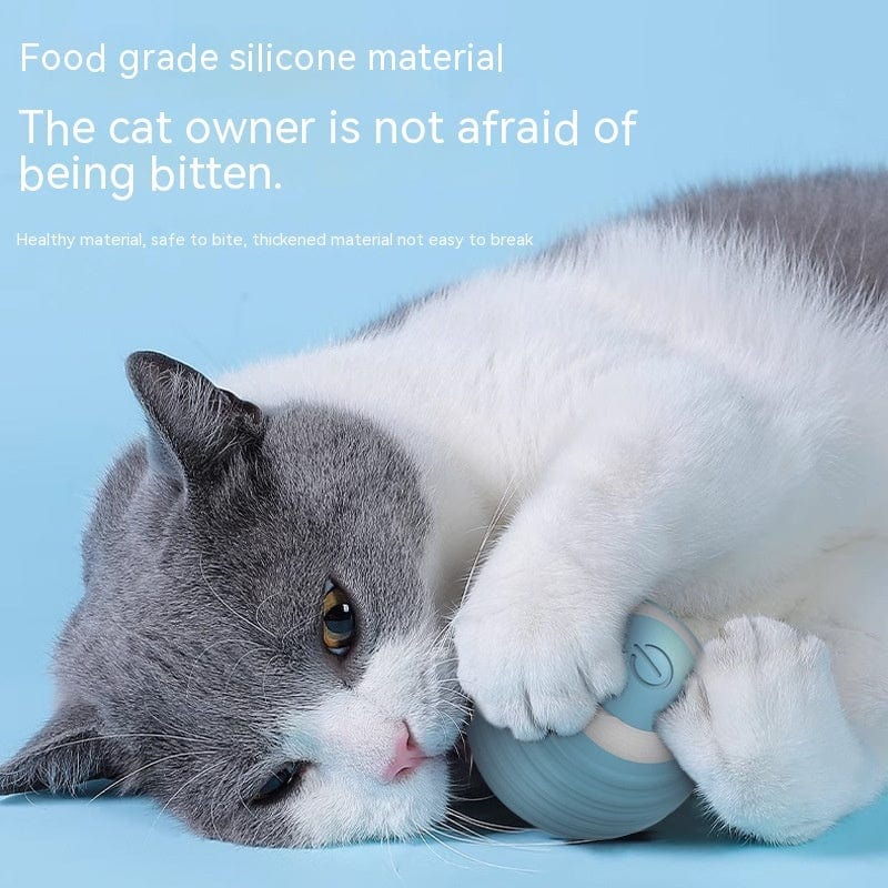 Automatic Moving Bouncing Rolling Ball Smart Cat Toy Ball Self-Moving Kitten Toy For Indoor Cat Kitten - 95noo5