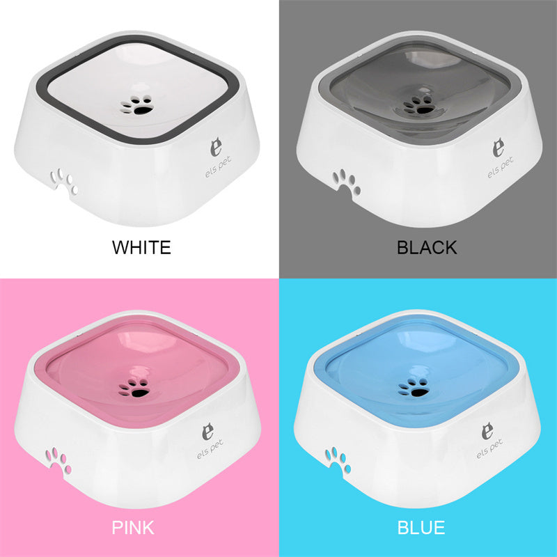 Anti-Spill Pet Water Bowl – Dog & Cat Fountain Slow Water Feeder ABS&PP - 95noo5