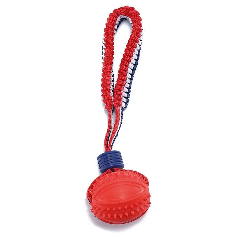 Interactive Dog Toy Ball Interactive Teether With Rope Dog Ball Pet Supplies Chewing Ball Training For Living Room Lake Beach Pets Products - 95noo5