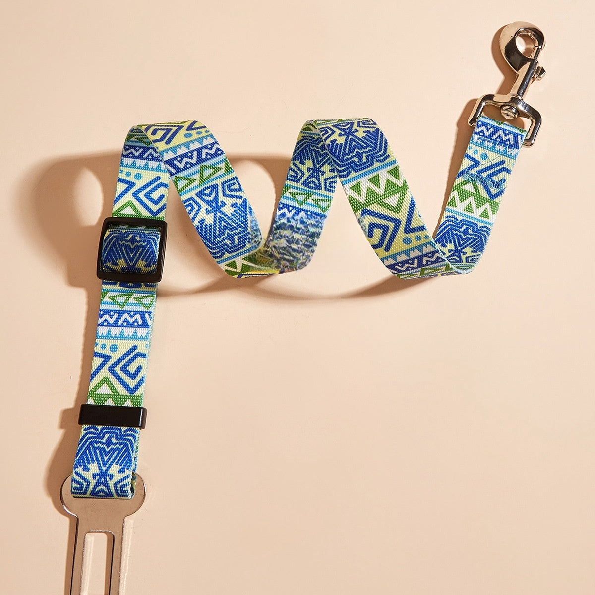 New Printed Pet Car Seat Belt Dog Hand Holding Rope Nylon Car Pet Supplies - 95noo5
