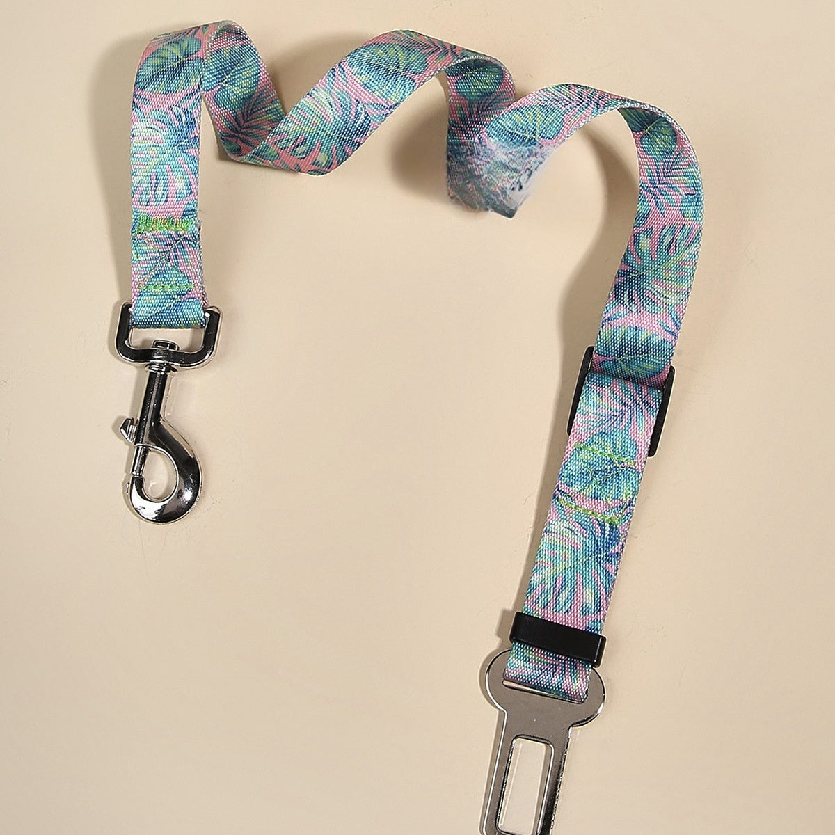 New Printed Pet Car Seat Belt Dog Hand Holding Rope Nylon Car Pet Supplies - 95noo5