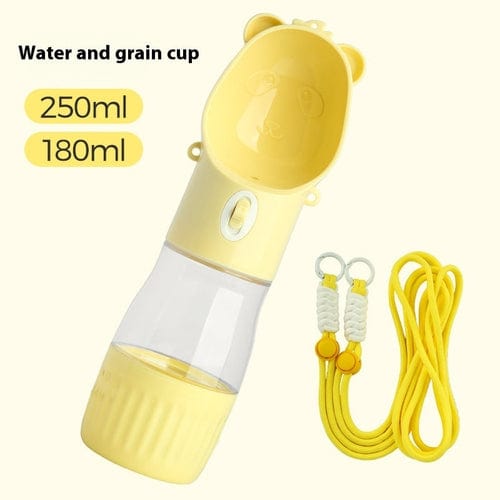2 In 1 Portable Dog Water Bottle For Small Big Dogs Cat Outdoor - 95noo5