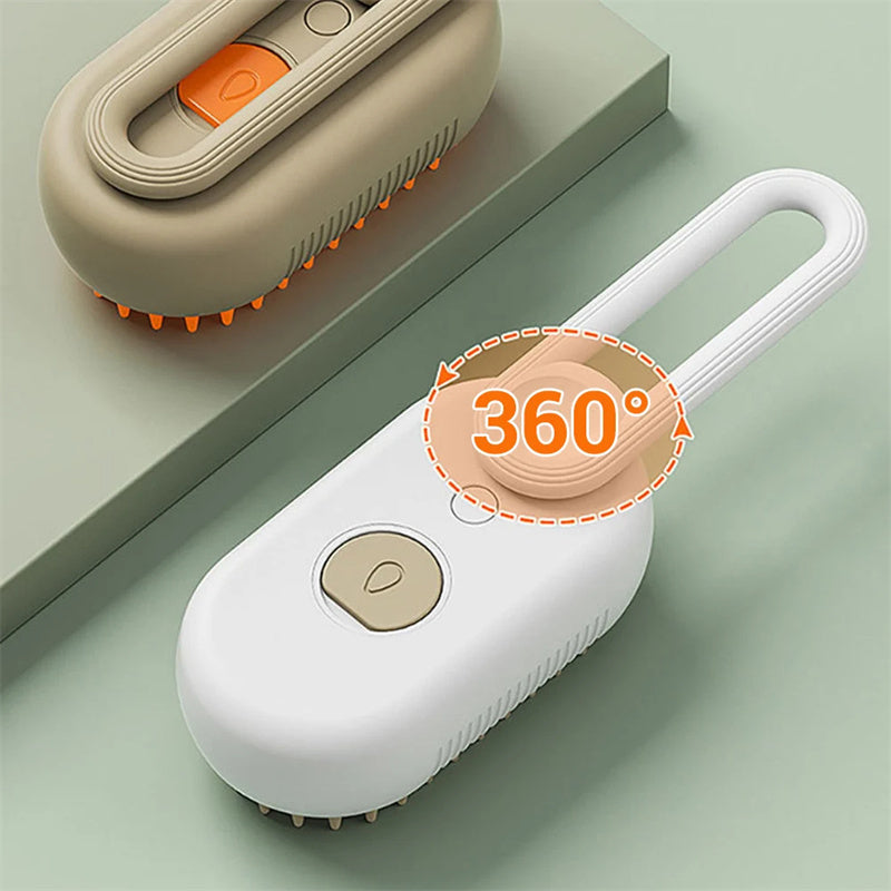 Cat Steam Brush Steamy Dog Brush 3 In 1 Electric Spray Cat Hair Brushes For Massage Pet Grooming Comb Hair Removal Combs Pet Products - 95noo5