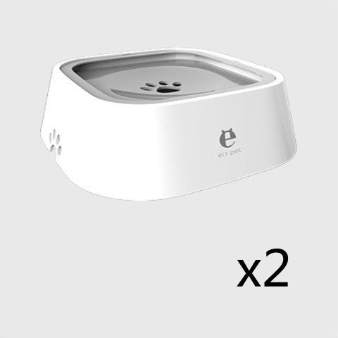 Anti-Spill Pet Water Bowl – Dog & Cat Fountain Slow Water Feeder ABS&PP - 95noo5