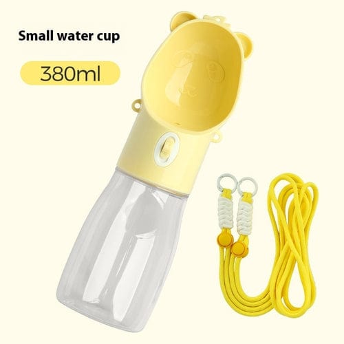 2 In 1 Portable Dog Water Bottle For Small Big Dogs Cat Outdoor - 95noo5