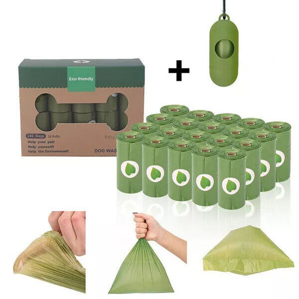 Biodegradable Dog Poo Bags Scented Pet Poo Waste Bags Degradable Garbage Bag - 95noo5