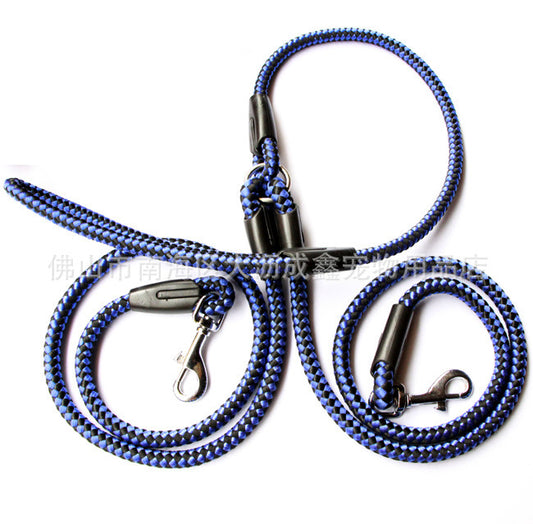 Double-Ended Dog Lead – Training & Walking Pet Leash - 95noo5