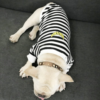 Adult pet striped parent-child outfit - 95noo5