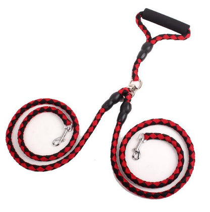 Double-Ended Dog Lead – Training & Walking Pet Leash - 95noo5