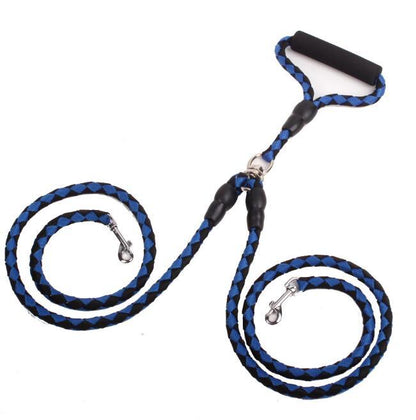 Double-Ended Dog Lead – Training & Walking Pet Leash - 95noo5