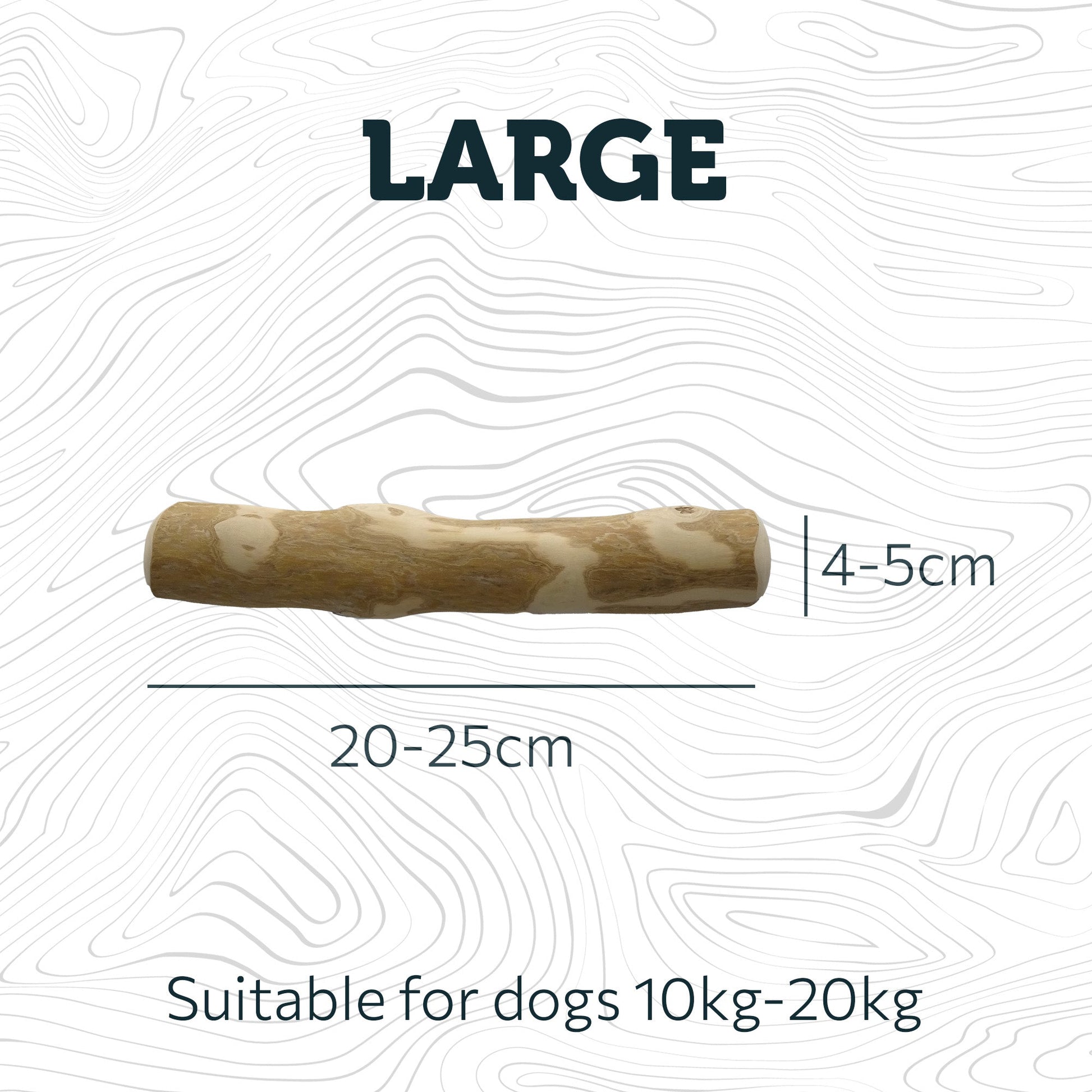 Natural Coffee Wood Dog Chews - 95noo5