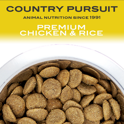 Premium Chicken & Rice Adult Dry Dog Food - 95noo5
