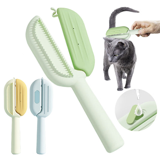 3 In 1 Self-Cleaning Massage Combs Floating Hair Removal Brush Pets Grooming Brush With Water Tank Pet Products - 95noo5